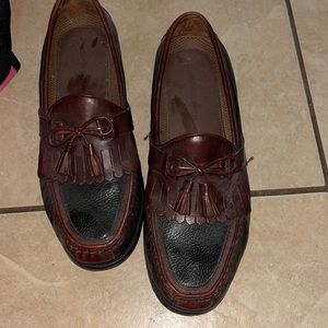 Johnson and Murphy tassel loafers